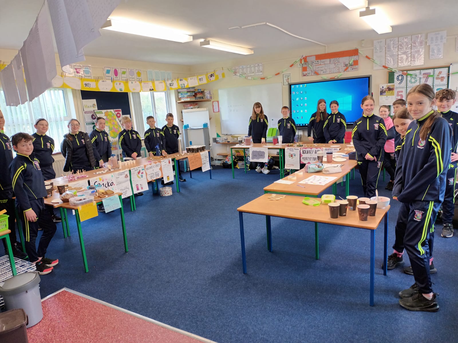 Healthy Snack Day, Shielbaggan National School, April 2023